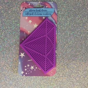 Purple Diamond Silicone Makeup Brush Cleaner Mat